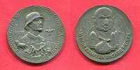 Germany, Third Reich Deutschland Metall Propagandamedaille Spottmedaille 1939 Kampf gegen Versailles -
