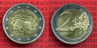 Slowenien 2 Euro Gedenkmünze Römische Verträge Slowenien 2 Euro Gedenkmünze Römische Verträge Bankfrisch Bimetall Picture