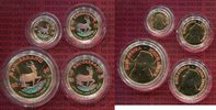 Süd Afrika 1/10, 1/4, 1/2 1 Unze Krügerrand Gold Süd Afrika 2000 Krügerand Set, 4 x Gold 1/10, 1/4, 1/2 1 Unze Farbmünzen Picture