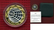 England UK Great Britain Grossbritannien 2 PFUND Silber England 2 Pfund 2001 Silber teilvergoldet PP Marconi Funk über Atlantik Picture