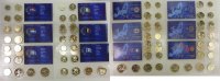 Diverse Euroländer 6 x KMS Euro Euroländer KMS 1 Cent bis 2 Euro 24 Karat vergoldet 6 Länder Picture
