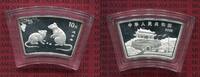 China Volksrepublik PRC 10 Yuan Lunar Serie 1 Unze Silber Jahr der Maus ratte Rat Lunar Serie Fächermünze -