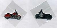 Somalia 1 Dollar Somalia 2001 1 Dollar Motorrad mit rot/schwarz Emaile Picture