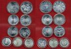 Portugal Lot 5,8 und 10 Euro Münzen Silber, 9 Münzen Lot von 9 portugiesischen Euromünzen, 2 x 10 Euro, 4 x 8 Euro und 3 x 5 Euro Picture