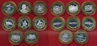 USA, Las Vegas 8 x 10 $ Casino Token Las Vegas 8 Stück 10 Dollar Casino Token Picture