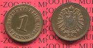 Kaiserreich Kleinmünze nach Jäger 1 Pfennig Kaiserreich Deutsches Reich, 1 Pfennig 1875 E, J. 1 Picture