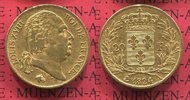 Frankreich, France 20 Francs Goldmünze Frankreich 20 Francs Ludwig XVIII. II. Restauration 1824 A Picture