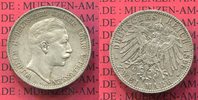 Preußen 2 Mark Silbermünze Kursmünze Preußen 2 Mark 1896 A, Wilhelm II. Kursmünze, Silber, J.102, Picture