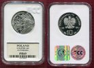 Polen, Poland, Polska 10 Zloty Silber Gedenkmünze 10 Zloty P.E. Strelecki Streletzky Picture