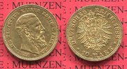 Preußen, State of Prussia German Empire 10 Mark Goldmünze 10M Preußen 10 Mark Gold 1888 A, J. 247 Friedrich III. vz Picture