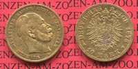 Preußen, Prussia State of German Empire 10 Mark Goldmünze Preußen 10 Mark Gold 1878 A J. 245 Wilhelm I. Kursmünze Circulation Coin Picture