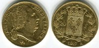 Frankreich 20 Francs, Goldmünze 1817A Louis XVIII Picture