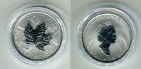 Kanada 5 Dollar Silbermünze Maple Leaf Privy Mark Dragon - Drache Chinese Lunar Picture