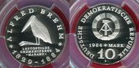 DDR 10 Mark 100. Todestag von Alfred Brehm, Marabu -