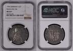 Germany Deutschland Fulda 1/2 Taler Adalbert III. von Harstall, 1788-1802. Kontribution. Finest known to NGC Top POP -