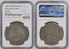 NETHERLAND Friesland Niederlande Reichstaler (Leicester rijksdaalder) Extrem Selten Very Rare Finest Known To NGC Top Pop -