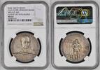 Deutschland Weimarer Republik Germany Goetz Silvermedal Silbermedaille Albert Leo Schlageter Hinrichtung 26. Mai 1923 Bayer Hauptmünzamt -