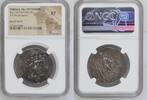 Thrace, Island Of Thasos Thrakien AR Tetradrachm Tetradrachme 2nd-1st Centuries BC Dionysoskopf r. mit Efeukranz//Herakles NGC XF Punch Mark dge ...