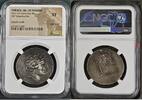THRACE, ISL. OF THASOS AR Tetradrachm Tetradrachme 2nd-1st Centuries BC Dionysoskopf r. mit Efeukranz//Herakles NGC XF punchmark