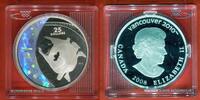 Kanada 25 Dollars Silber Vancouver 2010 Bobsport -