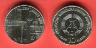 DDR 10 Mark Silbergedenkmünze Städtemotiv 25 Jahre DDR Fernsehturm -
