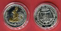 Somaliland 1.000 Shillings Silbermünze mit Goldapplikation Jahr des Hasen - Year of the Rabbit - Lunar -