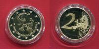 Monaco 2 Euro Gedenkmünze 20 Jahre UN UNO Beitritt L`admission a L`ONU -