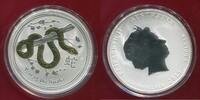 Australien Australia 1 Dollar 1 Unze ounce Silber Lunar Jahr der Schlange Year Of The Snake -