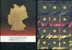 Tschad 12 x 3000 Francs CFA Minigoldmünzen 1/500 Unzen Deutsche Wahrzeichen und Ereignisse in Gold II - Diverse Motive -