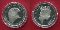 Fidschi 10 Dollar Silber Endangered Wildlife - Gefährdete Tierwelt - Wanderfalke -