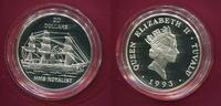 Tuvalu 20 Dollars Silber HMS Royalist -