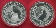 Australien Australia 1 Dollar Silber 1 Unze Ounce Kookaburra (1 oz) Besseres Jahr -