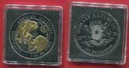 Somalia Somali Republic 100 Shillings Silber Unze Elefant - Elephant 1 oz, 15 Jahre Jubilee 2004 2018 -