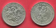 Germany Preußen Kaiserreich 3 Mark Silber Grafschaft Mansfeld Jahrhundertfeier Vereinigung Preußen St. Georg Drachentöter -