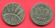 Polen Poland 10 Zloty Proba Pattern Trial Strike 1971 FAO bankfrisch 93.63 元  ＋  93.63 元 运费