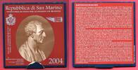 San Marino 2 Euro Gedenkmünze San Marino 2004 KMS 2 Euro Borghesi im Originalblister -