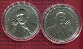 Cook Islands 2 x 5 Dollars Silbermünzen Konvex Konkav Dreams can come true - Barack Obama und M. L. King, -