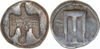 Stater 500-484 v.Chr.  BRUTTIUM, KROTONE FLIEGENDER ADLER / DREIFUSS sehr ... 1380,00 EUR + 15,00 EUR kargo