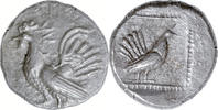 Drachme vor 482 v.Chr.  Sizilien, Himera Fast vorzüglich 1710,00 EUR + 15,00 EUR kargo