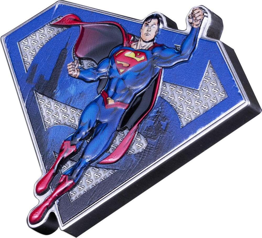 5 Dollars FULL OF SUPERPOWER Superman 3 Oz Silver Coin 5$ Barbados 2025  Antique Finish | MA-Shops