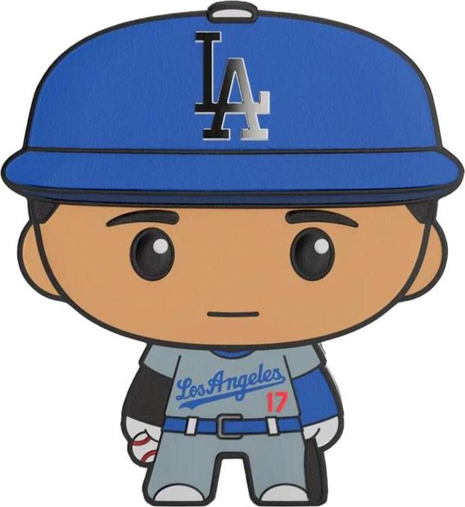 2 Dollars SHOHEI OHTANI MLB Players Chibi 1 Oz Silver Coin 2$ Niue 2025  Proof | MA-Shops