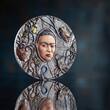 FRIDA 2 Oz Silver Coin 10 Cedis Ghana 2024 Antique Finish