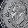 IMPERIAL GUARDIAN LIONS Oriental Culture Silver Coin 10 Cedis Ghana 2024 Antique Finish