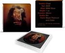 CANNABIS Bob Marley Black Platinum 1 Oz Silver Coin 5000 Francs Chad 2024 Antique Finish