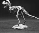 T-REX SKELETON Tyrannosaurus 5 Oz Silver Statue Antique Finish