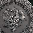 THE BACCHANALIA Celestial Beauty 5 Oz Silver Coin 5000 Francs Cameroon 2025 Antique Finish