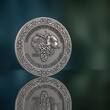 THE BACCHANALIA Celestial Beauty 5 Oz Silver Coin 5000 Francs Cameroon 2025 Antique Finish