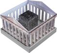 GREEK GODS 3D Cube 1 Kg Kilo Silver Coin 500 Francs Burundi 2025 Antique Finish