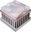 GREEK GODS 3D Cube 1 Kg Kilo Silver Coin 500 Francs Burundi 2025 Antique Finish
