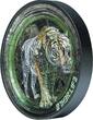 20 Dollars TIGER Other Life 3 Oz Silver Coin 20$ Cook Islands 2025 Black Proof